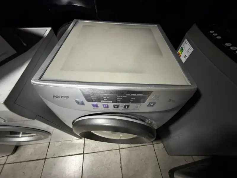 Lavadora Fensa 8kg carga frontal en buen estado - 3