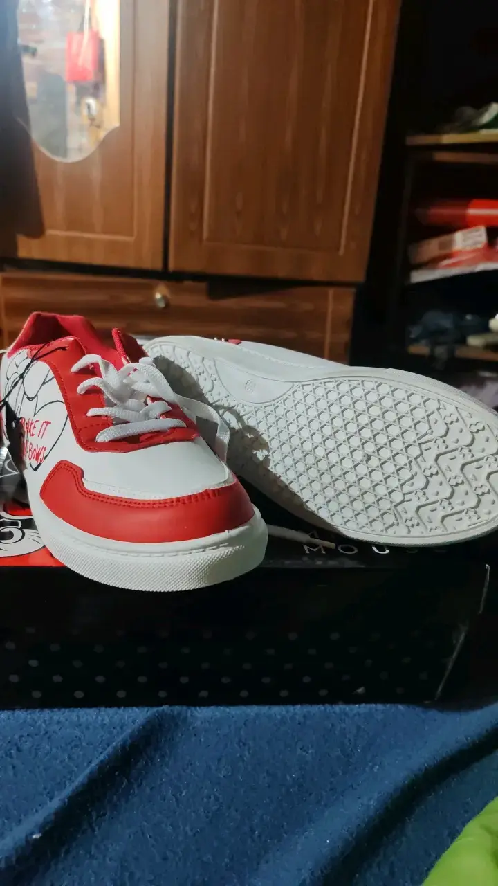 Zapatillas deportivas Disney Minnie Mouse rojas - 3
