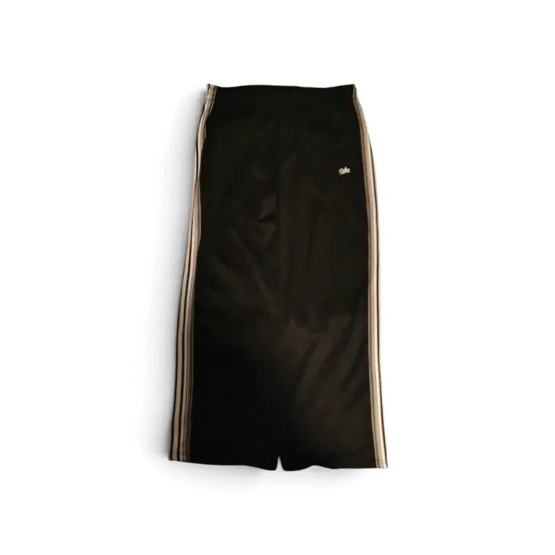 Pantalones deportivos negros con franjas laterales - 1