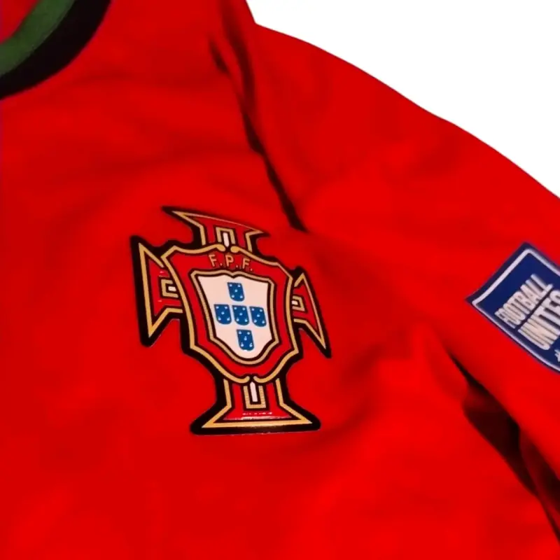 Camiseta de fútbol Portugal Ronaldo Nike roja - 3