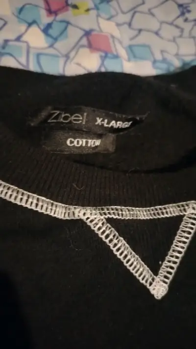 Polerón Zibel Rock Vintage Negro con Calavera - miniatura 3