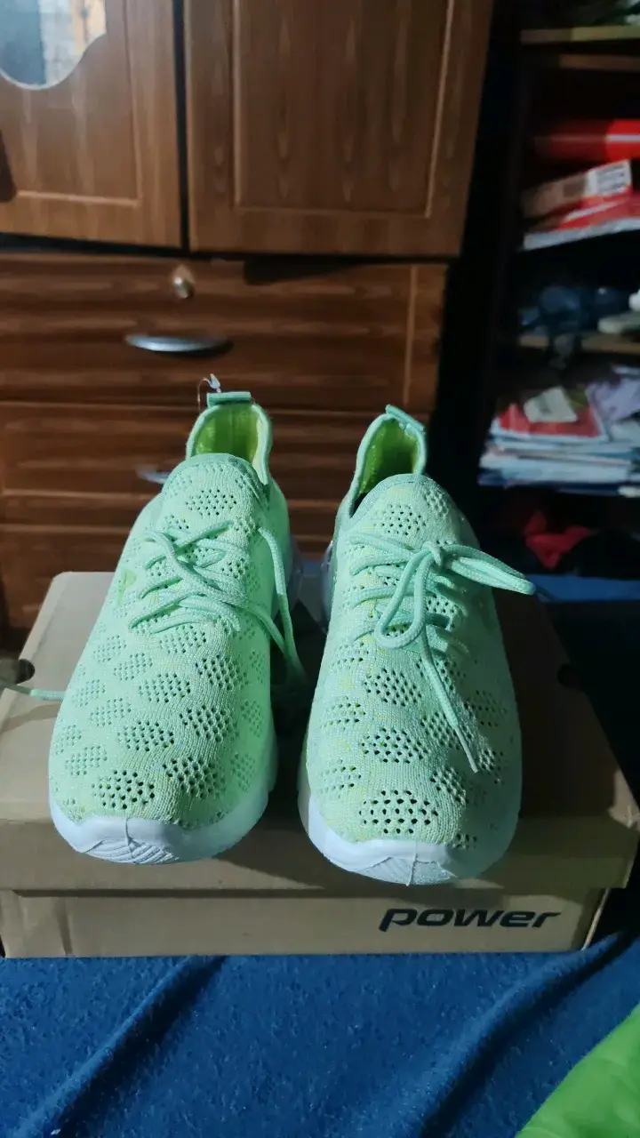 Zapatillas deportivas Power verde claro - 2