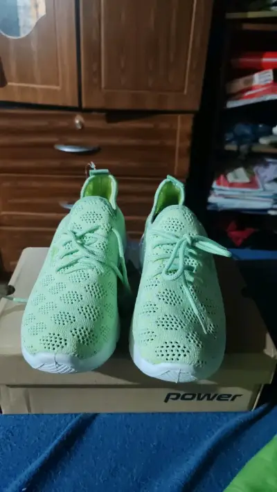 Zapatillas deportivas Power verde claro - miniatura 2