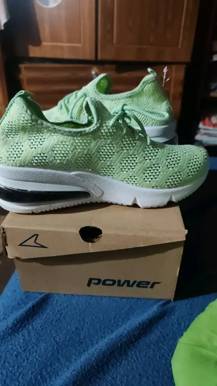 Zapatillas deportivas Power verde claro - 4