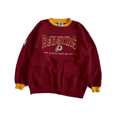 Polerón Lee Redskins Washington NFL Burdeos - miniatura 1