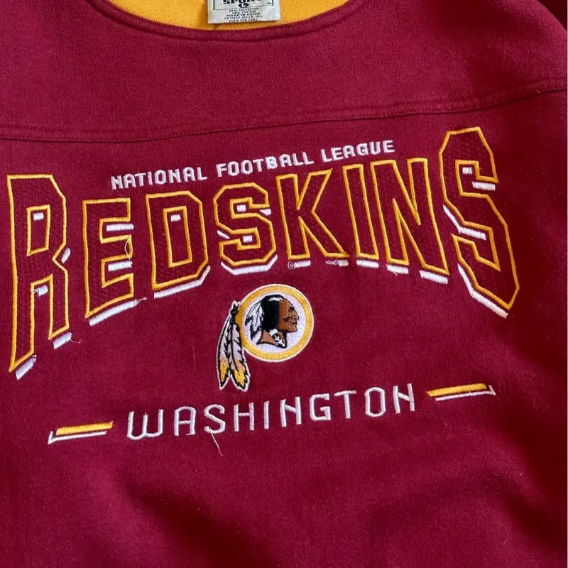 Polerón Lee Redskins Washington NFL Burdeos - 3