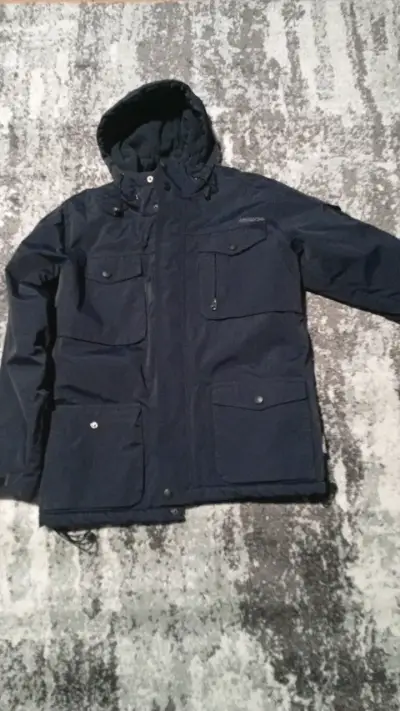 Parka azul con capucha Maui & Sons - miniatura 1