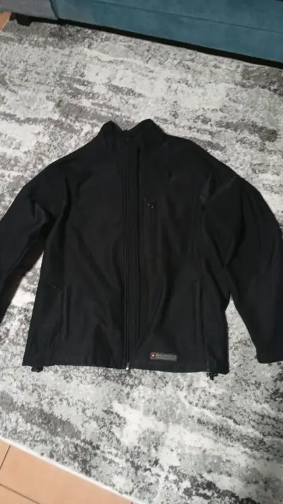 Chaqueta Softshell Negra para Hombre - miniatura 1