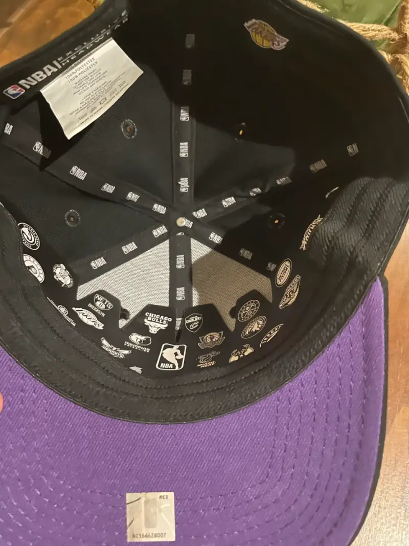 Jockey NBA Lakers Negro Auténtico NBA - 5
