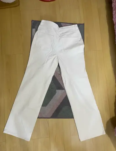 Pantalones blancos  para mujer - miniatura 2