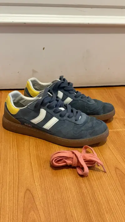 Zapatillas Coolway Goal azul y amarillo - miniatura 1