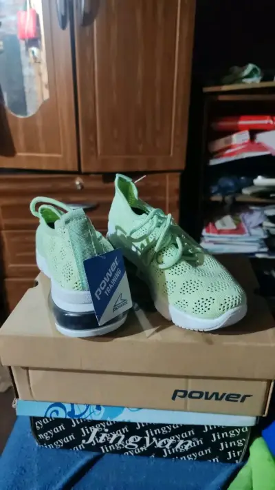 Zapatillas deportivas Power verdes para entrenamiento - miniatura 1