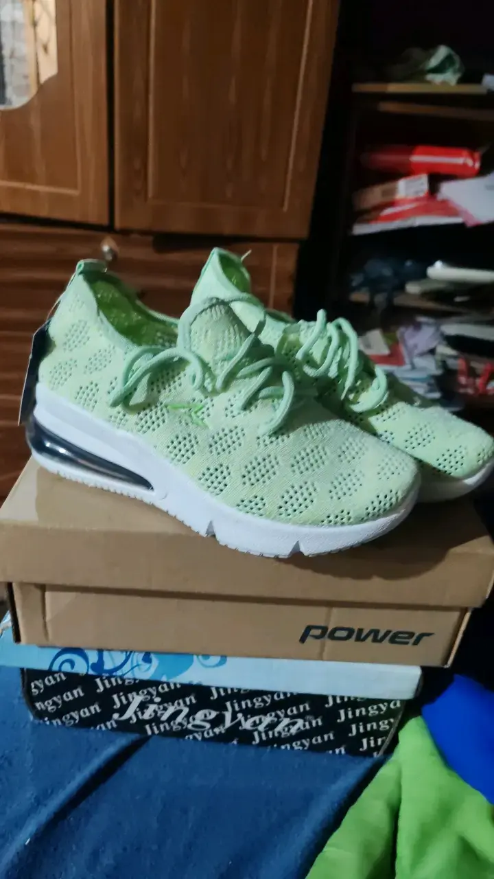 Zapatillas deportivas Power verdes para entrenamiento - 2