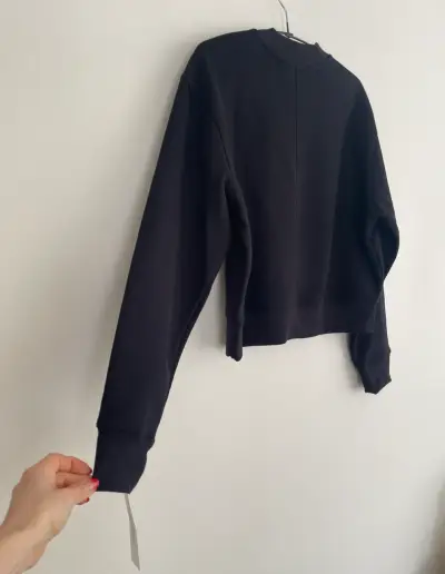 Polerón negro Calvin Klein para mujer - miniatura 4