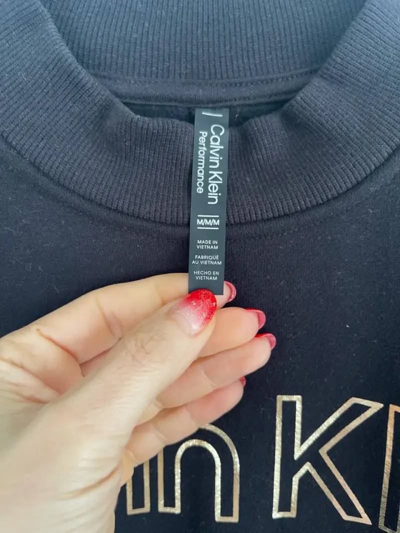 Polerón negro Calvin Klein para mujer - 5