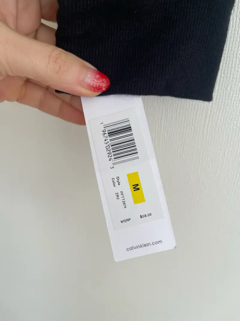 Polerón negro Calvin Klein para mujer - 6