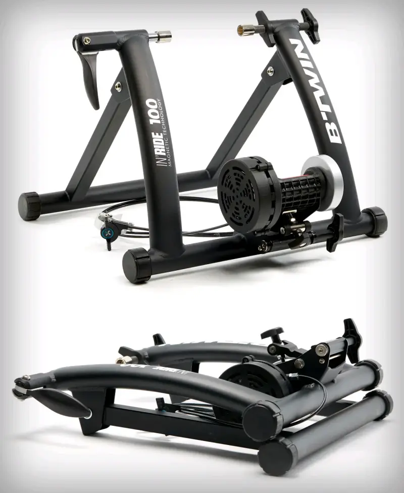 Rodillo Entrenador Magnético B'TWIN In'Ride 100 - 1