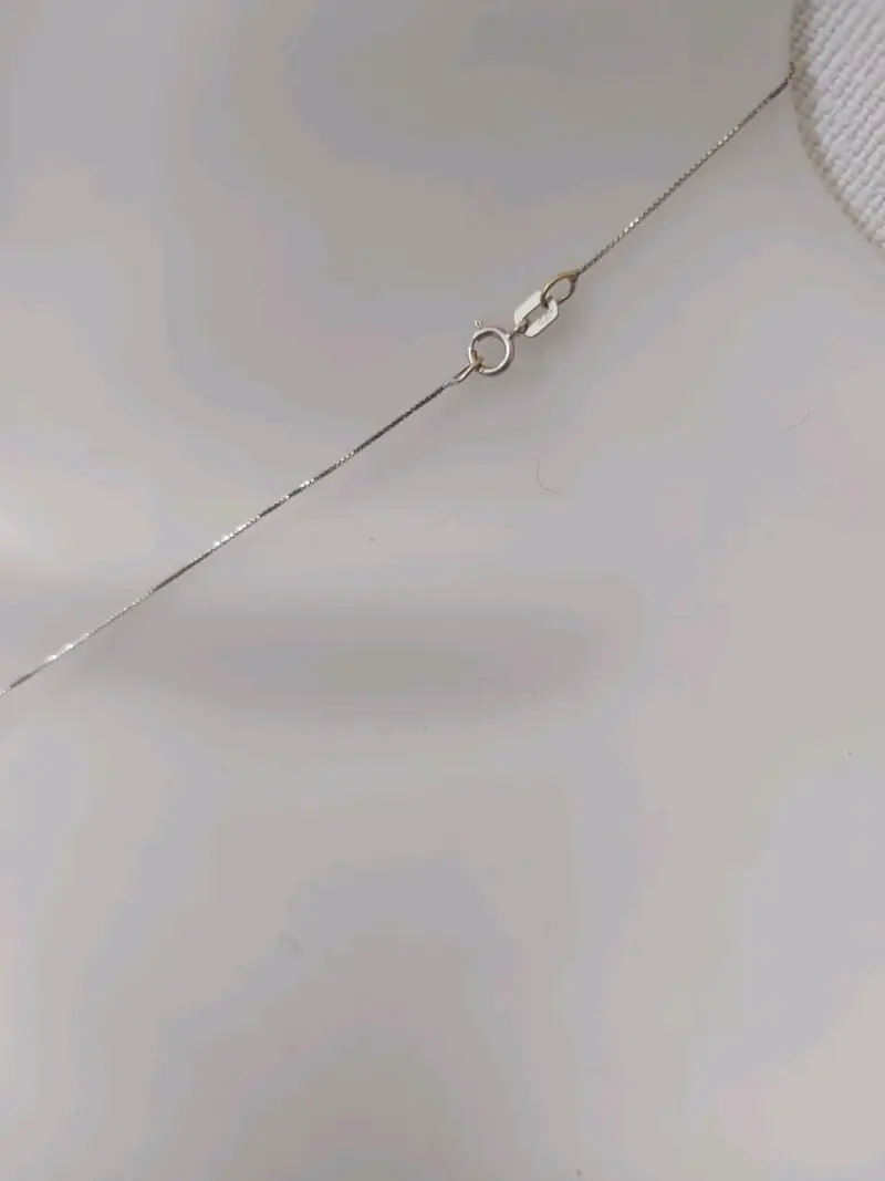 Joyas, Cadena con DIJE MANO FATIMA 2.33 GR oro Bla - 5