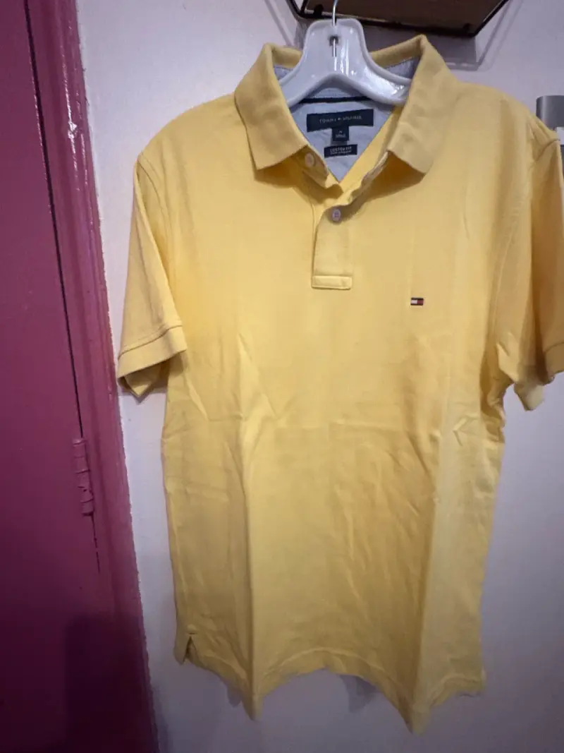 Polera Polo Amarilla Tommy Hilfiger - 1
