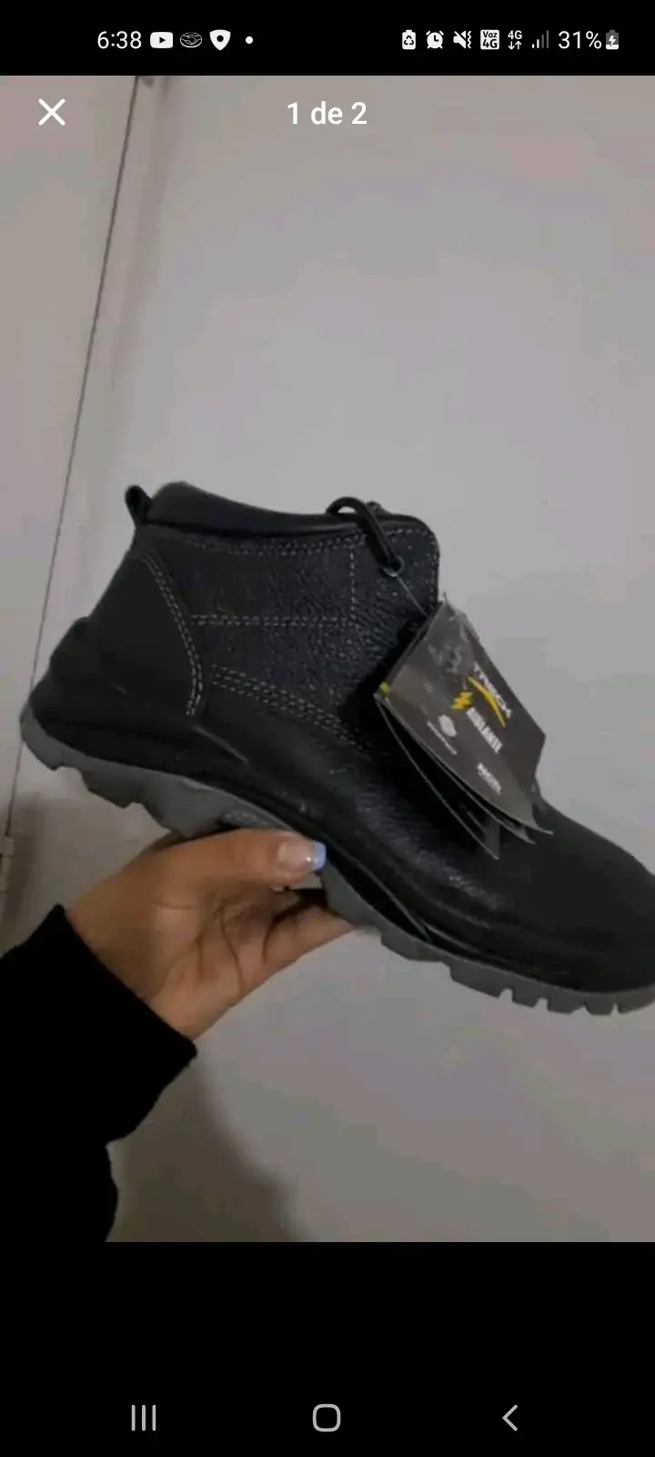 Botas de seguridad negras Treck Dynamite - 2