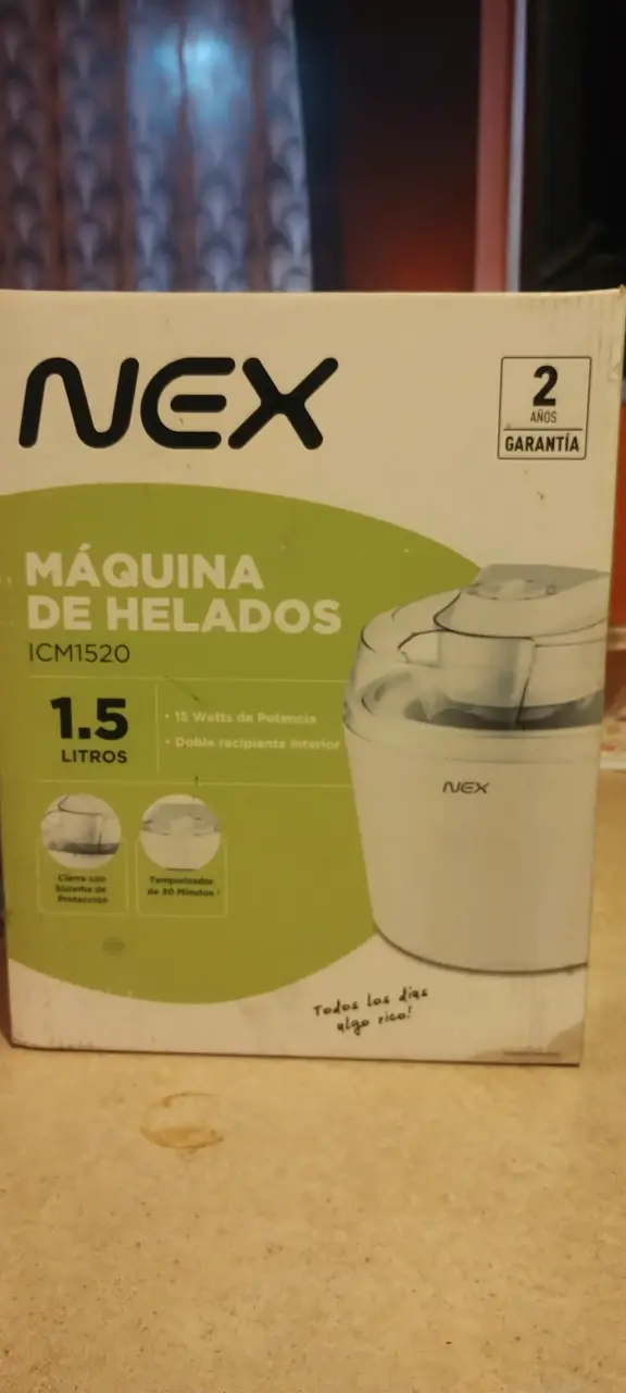 Máquina de Helados Nex 1.5 Litros - 5