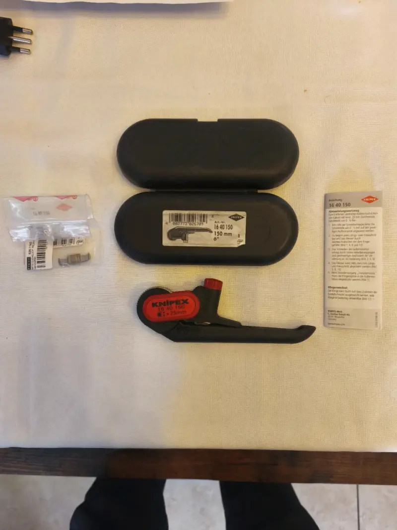 Herramienta pelacable Knipex 1640 150 - 2