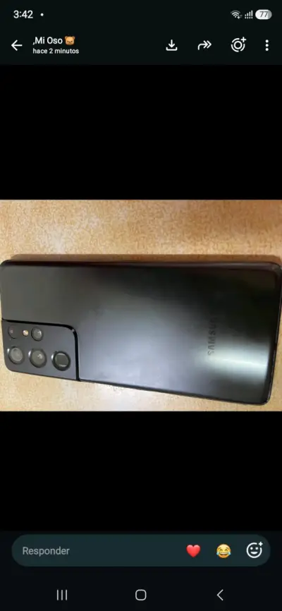 Samsung Galaxy S21 Ultra 12GB RAM en buen estado - miniatura 1