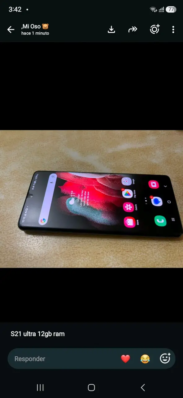 Samsung Galaxy S21 Ultra 12GB RAM en buen estado - 3