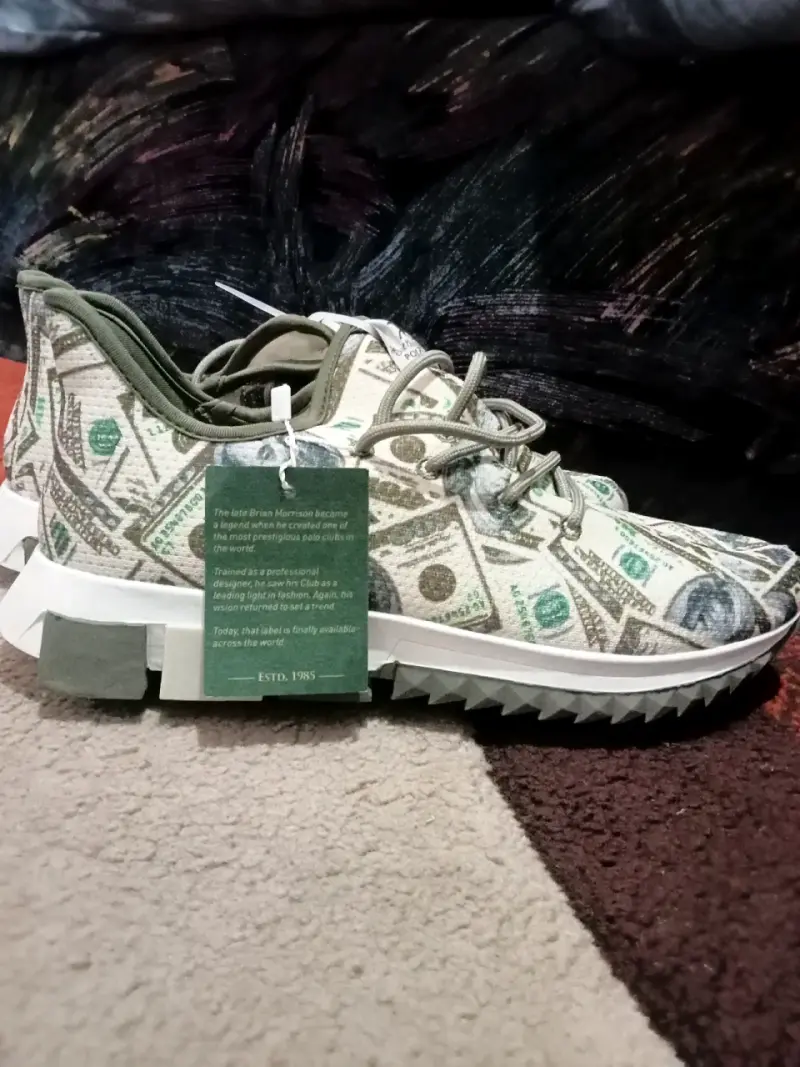 Zapatillas deportivas con diseño de billetes polo - 2
