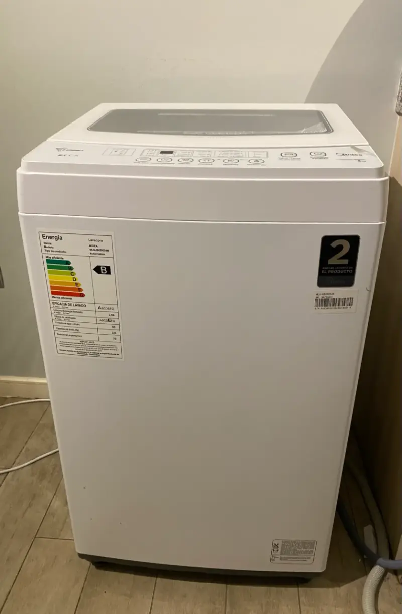 Lavadora Midea 8kg con Carga Superior - 2