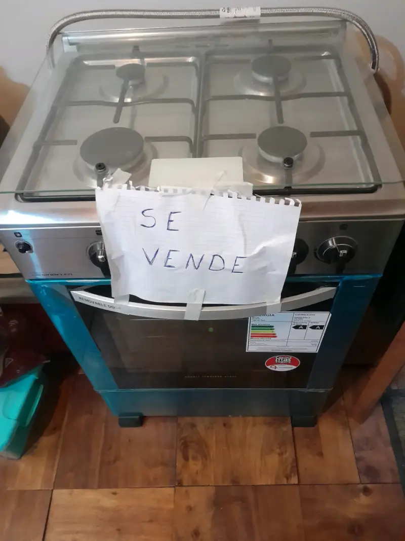 Cocina a gas Sindelen con horno - 4