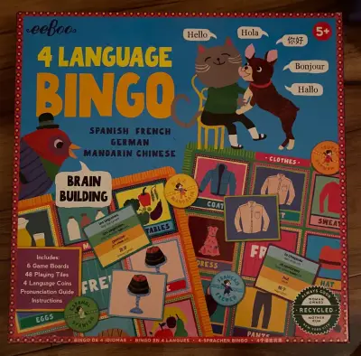 Juego de Bingo Multilingüe para Niños - miniatura 1