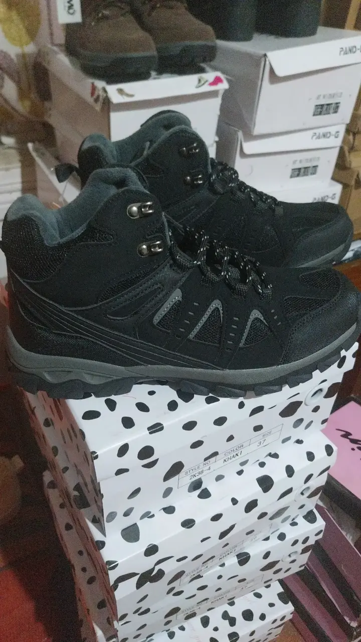 Botas de senderismo negras para hombre - 3