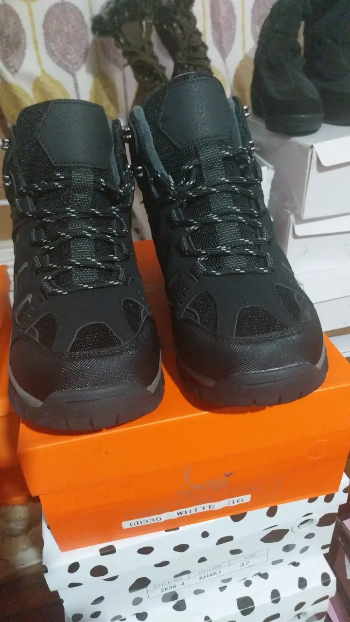 Botas de senderismo negras para hombre - 5