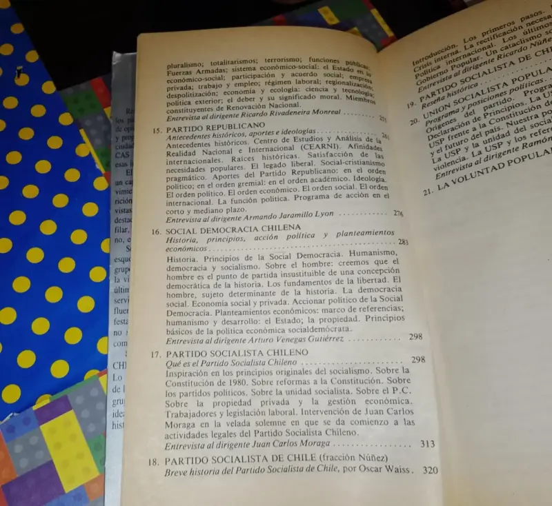 80/90 Opciones Políticas En Chile - 6