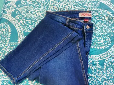 Jeans azul mujer Fiorucci talla 40 - miniatura 1