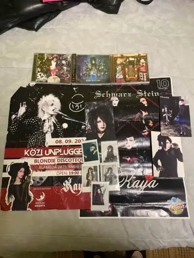 Colección de CDs y pósters de bandas visual kei - miniatura 1