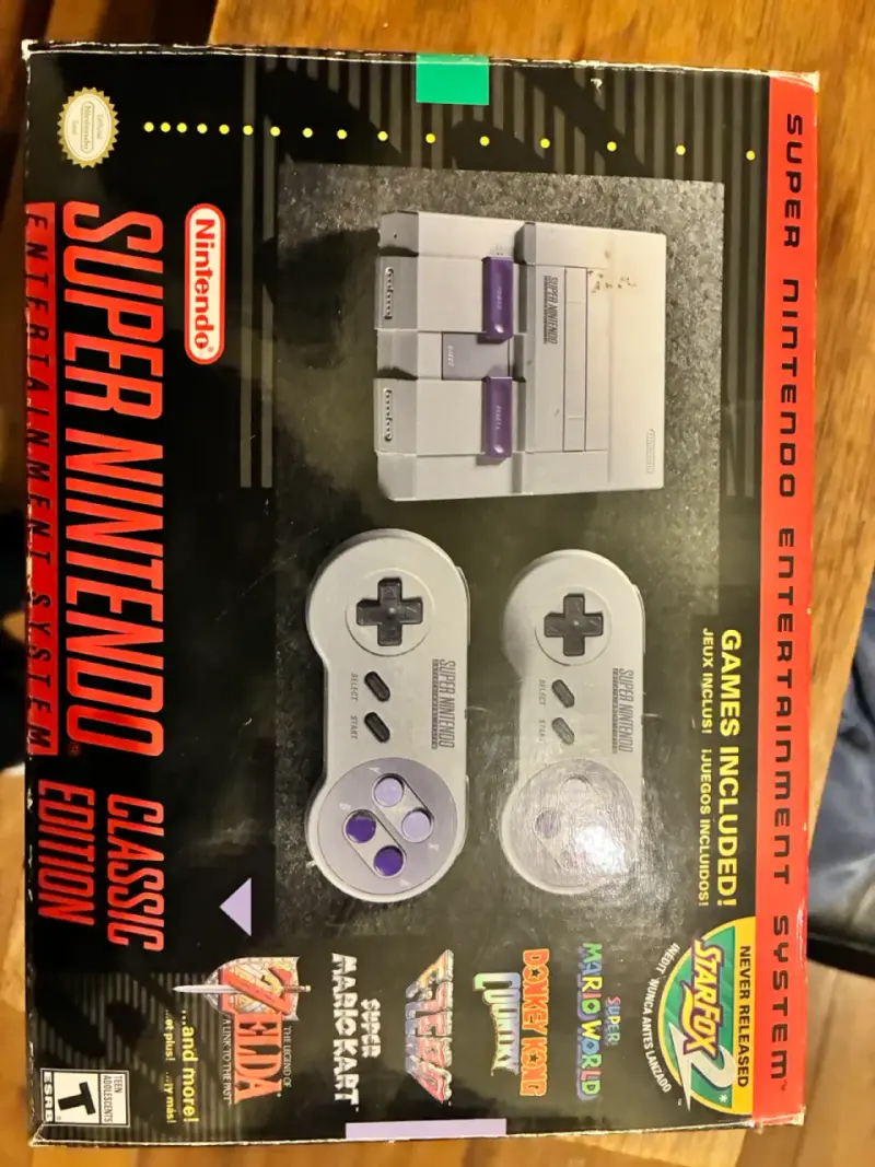 Consola Super Nintendo Classic Edition con juegos incluidos - 1