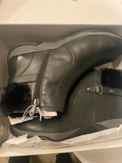 Botines de cuero negro talla 39 - miniatura 4