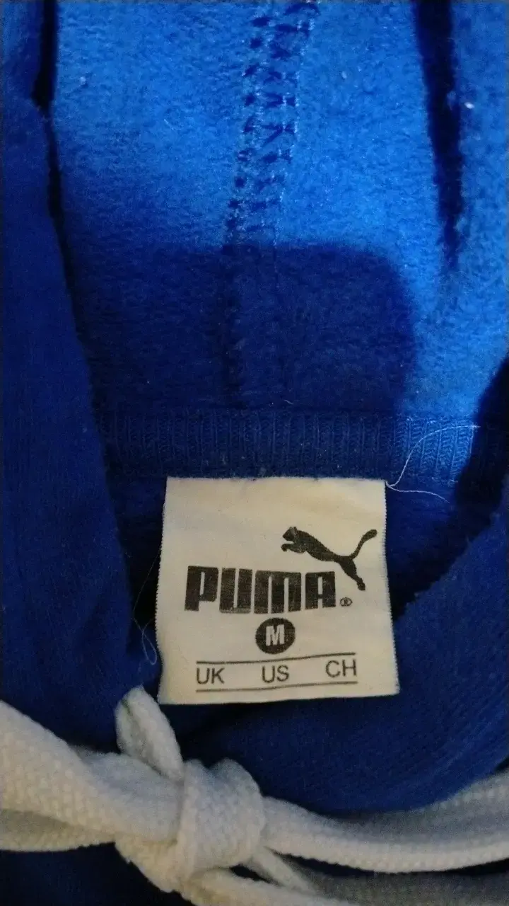 Polerón con capucha azul Puma - 2