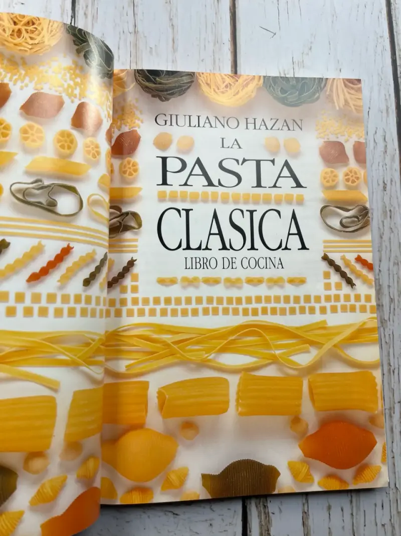 Libro de cocina La Pasta Clásica de Giuliano Hazan - 3