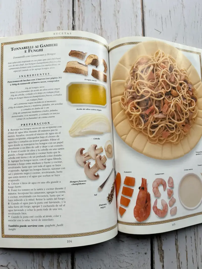 Libro de cocina La Pasta Clásica de Giuliano Hazan - 6
