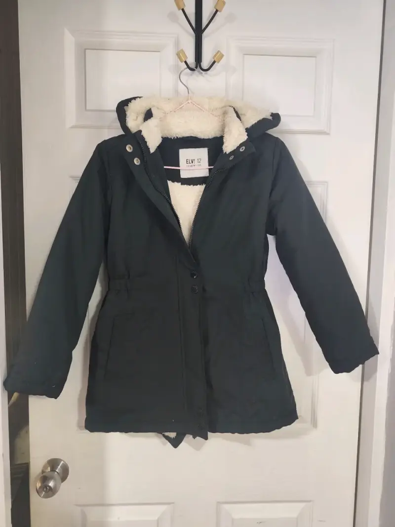 Chaqueta con chiporro niña - 1