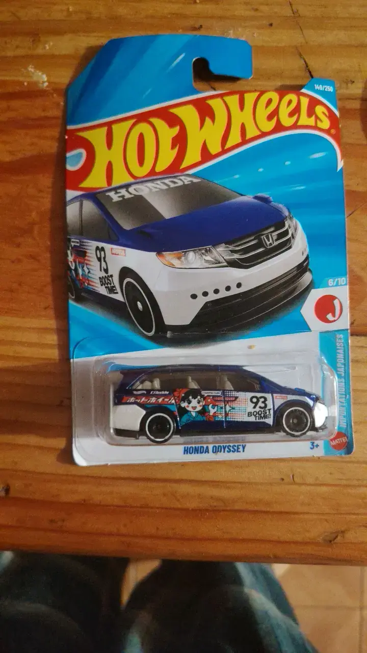 Hot Wheels Honda Odyssey edición especial