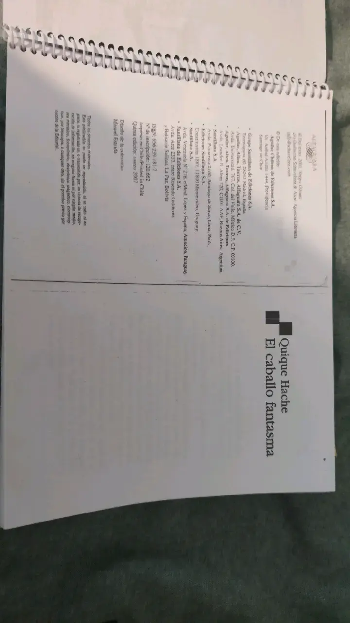 Libro 'El Caballo Fantasma' de Sergio Gómez - 2