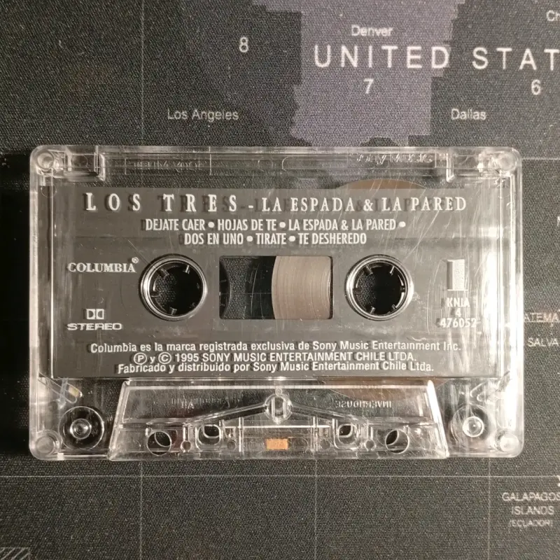 Cassette de Los Tres - La Espada & La Pared - 3