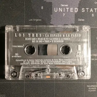 Cassette de Los Tres - La Espada & La Pared - miniatura 3