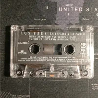 Cassette de Los Tres - La Espada & La Pared - miniatura 4