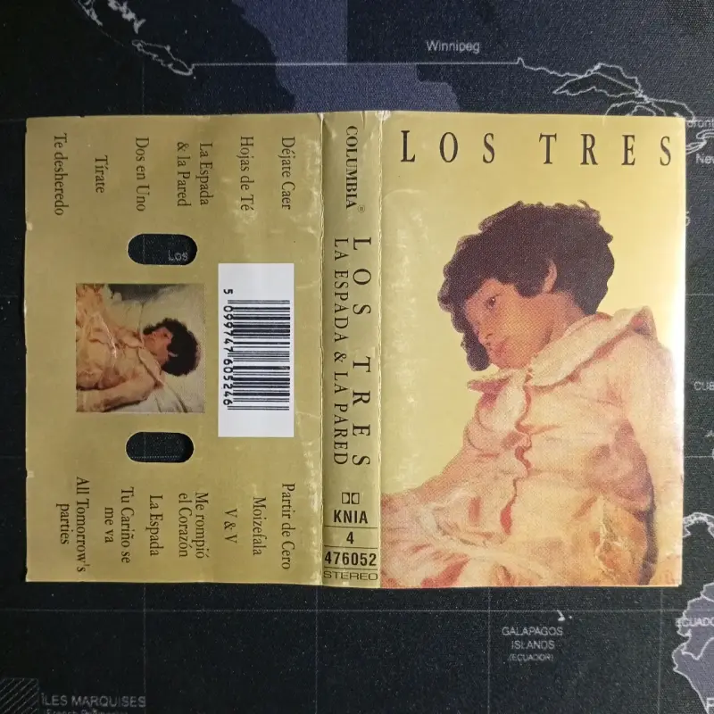 Cassette de Los Tres - La Espada & La Pared - 5