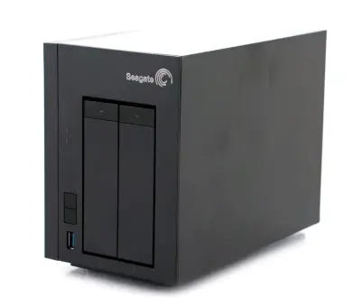 Servidor NAS Seagate con 2 bahías y USB 3.0 - miniatura 1